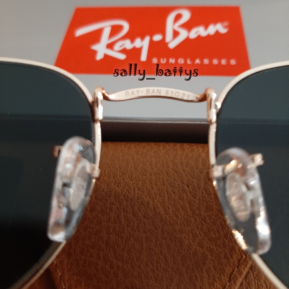 Ray-Ban (Store Display) Hexagonal Green Lenses RB3548 - Picture 6 of 16